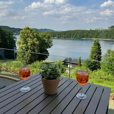 Ommi Kese See-Suite Sauna Biggesee Olpe bei Meschede Exterior foto